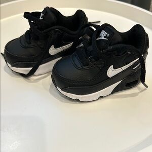 Nike Black and White Air Max sneakers